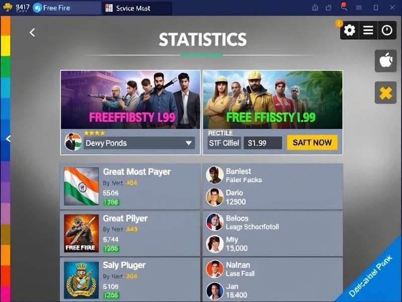 Free Fire India Player Statistics