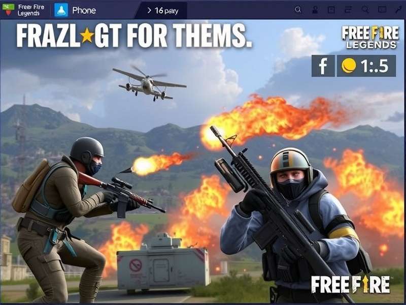 Free Fire Warzone Legends Gameplay